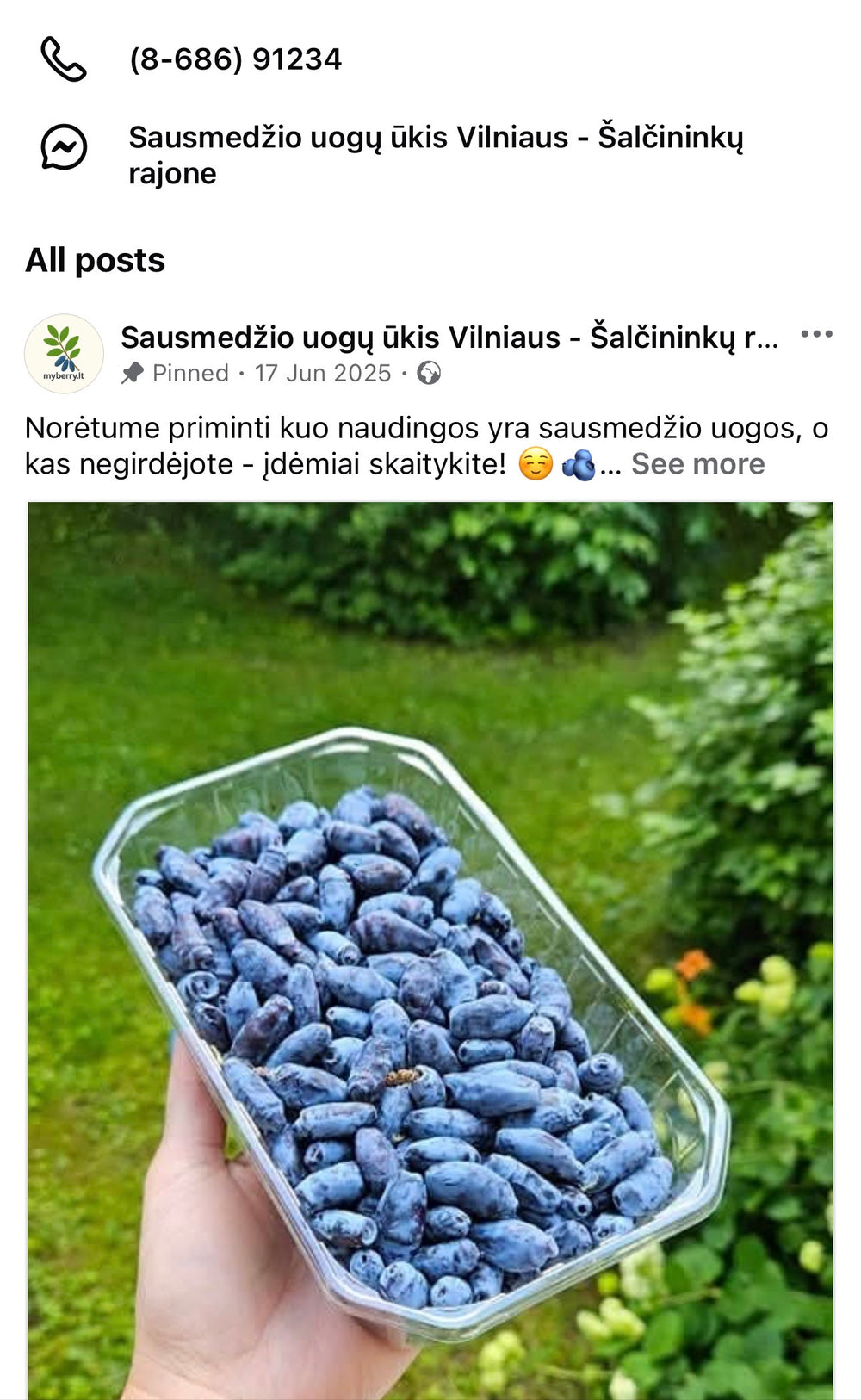 Atradote mus Facebook'e?